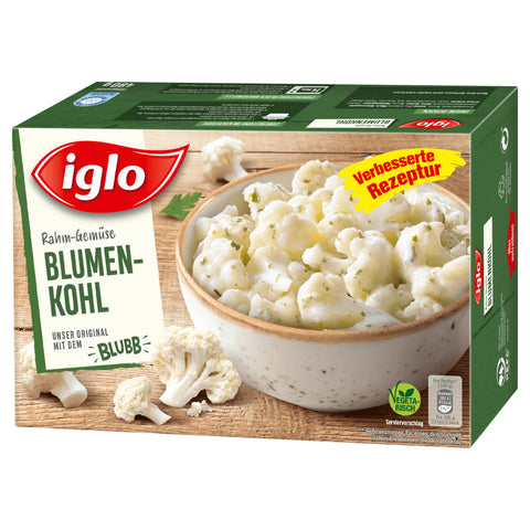 Iglo Rahm Blumenkohl 480g