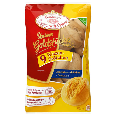 C&W Goldstücke 9 Weizenbrötchen 450g