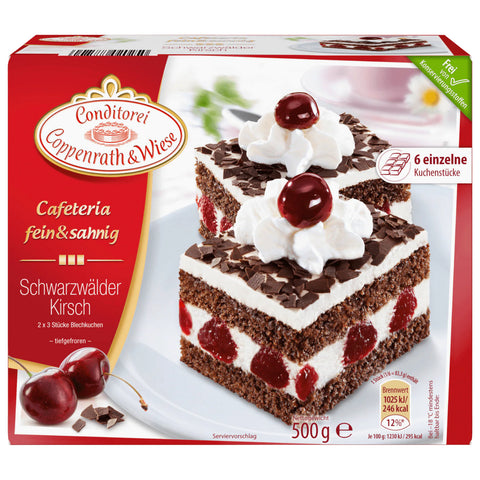 Coppenrath & Wiese Cafeteria Fein & Sahnig Schwarzwälder-Kirsch 500g