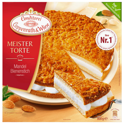 Coppenrath & Wiese Meistertorte Mandel-Bienenstich 800g