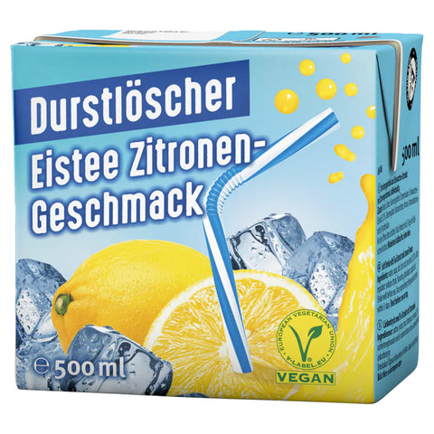 Durstlöscher Eistee Zitronen-Geschmack 0,5l