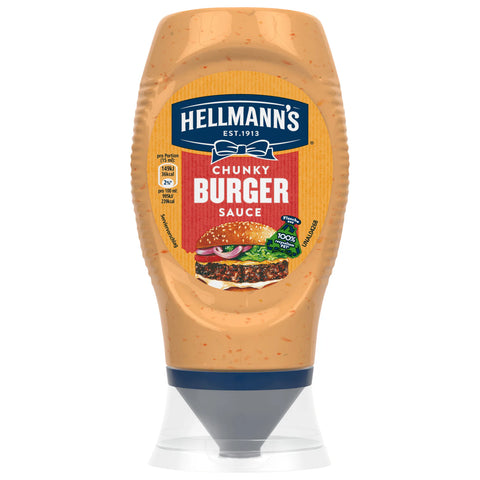 Hellmann's Chunky Burger Sauce 250ml