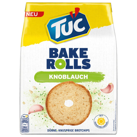 Tuc Bake Rolls Knoblauch 150g