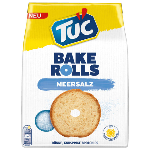 (MHD 26.11.) Tuc Bake Rolls Meersalz 150g