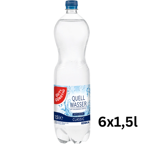 G&G Quellwasser Classic Pet 6x1,5l