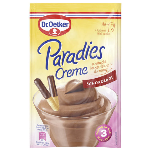 Dr. Oetker Paradies-Creme Schokolade 74g