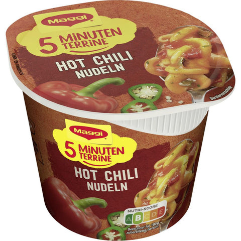 Maggi 5 Minuten Terrine Hot Chili Nudeln 59g