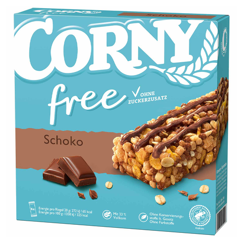 Corny Free Schoko 6x20g