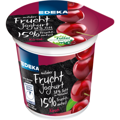 Fruchtjoghurt 3,8% Fett Kirsche 150g