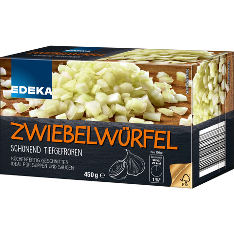 EDEKA Zwiebelwürfel 450g