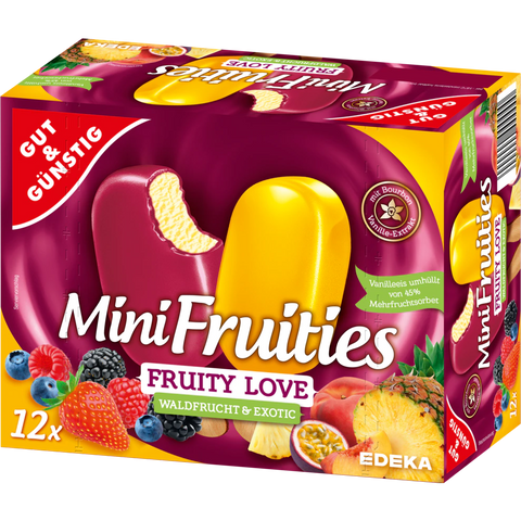 G&G Eis MP12 Mini Fruities Fruity Love 600ml