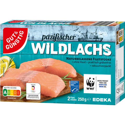 G&G Pazifisches Wildlachsfilet MSC 250g