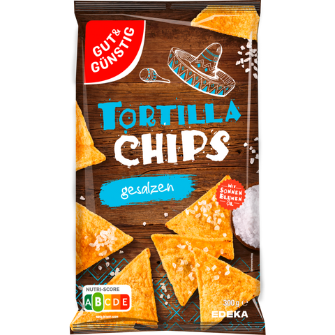 G&G Tortillachips gesalzen 300g