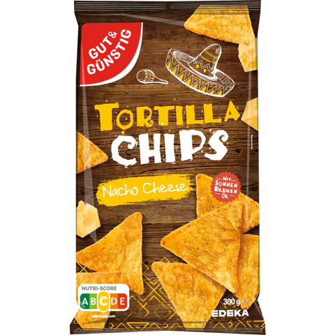 G&G Tortillachips Nacho Cheese 300g