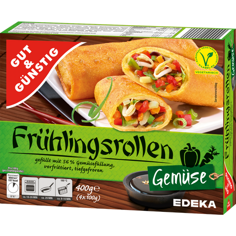 G&G Frühlingsrollen Gemüse 400g