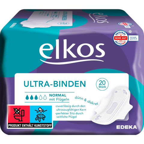 Elkos Ultra-Binde Normal Plus 20er – bringit