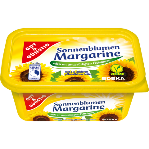 G&G Sonnenblumen-Margarine 500g