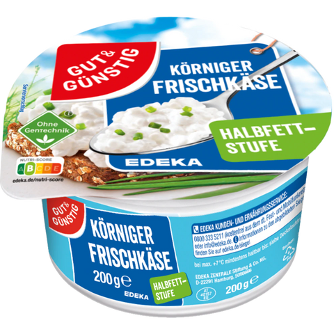 (MHD 23.10.) G&G Körniger Frischkäse 200g