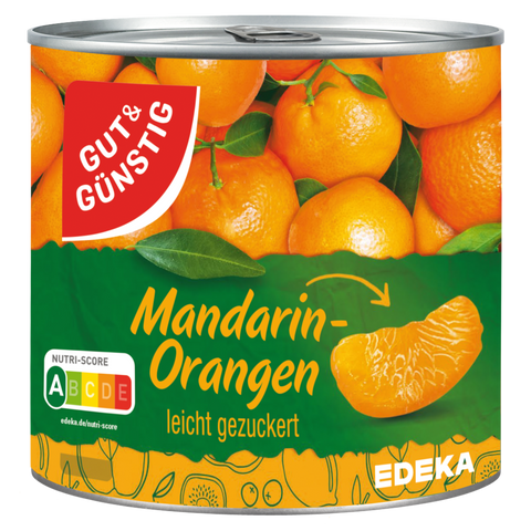 G&G Mandarin-Orangen leicht gezuckert 312g