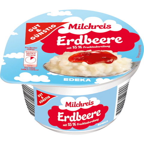 G&G Milchreis Erdbeere 200g