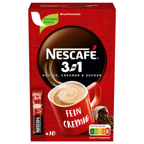 Nescafe 3in1 StiX 10er 165g