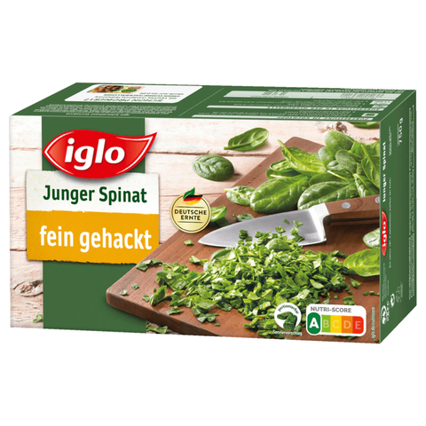 Iglo Junger Spinat fein gehackt 750g